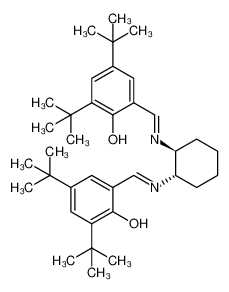 (S,S)-(+)-N,N'-Bis(3,5-di-tert-butylsalicylidene)-1,2-cyclohexanediamine 135616-36-3