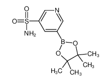 1083326-26-4 5-(4,4,5,5-四甲基-1,3,2-二噁硼烷-2-基)-3-吡啶磺酰胺
