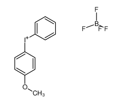 (p-methoxyphenyl)(phenyl)iodonium tetrafluoroborate 733-53-9
