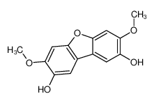 3,6-dihydroxy-2,7-dimethoxydibenzofurane 72442-70-7
