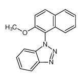1-(2-methoxy-1-naphthyl)benzotriazole 111180-82-6