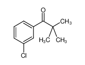 1-(3-chlorophenyl)-2,2-dimethylpropan-1-one 53226-55-4
