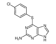 158665-15-7 structure, C11H8ClN5S