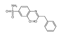 N-(2-chloro-4-sulfamoylphenyl)-2-phenylacetamide 68252-75-5