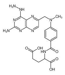 2-[[4-[(2-amino-4-hydrazinylpteridin-6-yl)methyl-methylamino]benzoyl]amino]pentanedioic acid