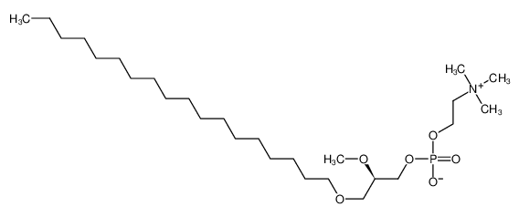 1-O-十八烷基-2-O-甲基-sn-甘油-3-磷酸胆碱