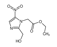 ethyl 2-[2-(hydroxymethyl)-5-nitroimidazol-1-yl]acetate 89128-06-3