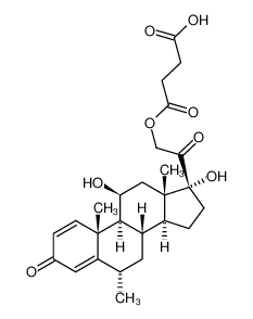 Methylprednisolone sodium hemisuccinate 2921-57-5