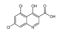 5,7-dichloro-4-oxo-1H-quinoline-3-carboxylic acid 171850-30-9