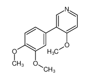 3-(3,4-dimethoxyphenyl)-4-methoxypyridine 138207-01-9