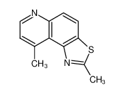 2,9-dimethyl-thiazolo(4,5-f)-quinoline 3121-14-0