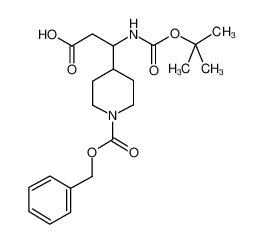 3-N-boc-氨基-3-(4-cbz)哌啶-丙酸