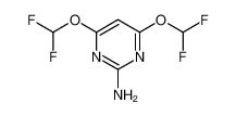 4,6-bis(difluoromethoxy)pyrimidin-2-amine 86209-44-1