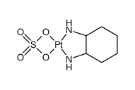 Platinum, (1,2-cyclohexanediamine-N,N')sulfato(2-)-O,O']-, (SP-4-2) (1S-trans)]- 66900-71-8