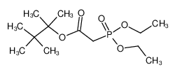 (diethoxyphosphoryl)acetic acid 1,1,2,2-tetramethylpropyl ester 853928-58-2