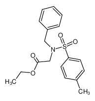 N-benzyl-N-(toluene-4-sulfonyl)-glycine ethyl ester 197958-49-9