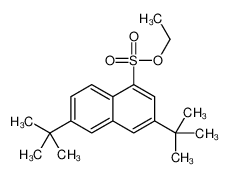 ethyl 3,6-ditert-butylnaphthalene-1-sulfonate 98%
