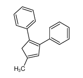 (4-methyl-2-phenylcyclopenta-1,3-dien-1-yl)benzene 24105-41-7