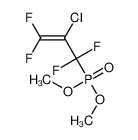 2-chloro-3-dimethoxyphosphoryl-1,1,3,3-tetrafluoroprop-1-ene 10075-13-5
