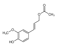 79440-81-6 3-(4-hydroxy-3-methoxyphenyl)prop-2-enyl acetate