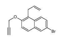 6-bromo-1-prop-2-enyl-2-prop-2-ynoxynaphthalene 919365-65-4