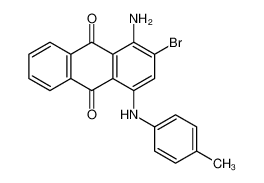 1-amino-2-bromo-4-(4-methylanilino)anthracene-9,10-dione 96%