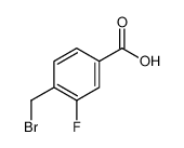 4-(bromomethyl)-3-fluorobenzoic acid 361456-46-4