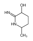 2-imino-6-methyl-piperidin-3-ol 165384-23-6