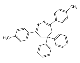 116245-96-6 5,5-diphenyl-3,7-di-p-tolyl-5,6-dihydro-4H-1,2-diazepine