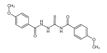 57916-14-0 1,4-bis-(4-methoxy-benzoyl)-thiosemicarbazide