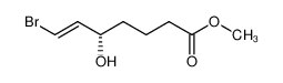 Methyl (5S,6E)-7-Bromo-5-hydroxyhept-6-enoate 106031-61-2