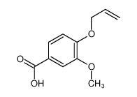 3-methoxy-4-prop-2-enoxybenzoic acid 22280-97-3