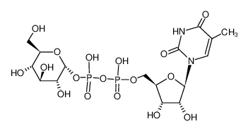 14945-12-1 structure, C16H26N2O17P2