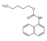 pentyl N-naphthalen-1-ylcarbamate