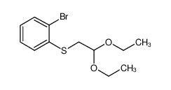 (2-溴苯基)(2,2-二乙氧基乙基)硫烷