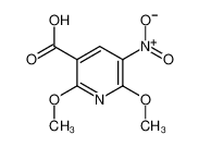 2,6-二甲氧基-5-硝基吡啶-3-羧酸