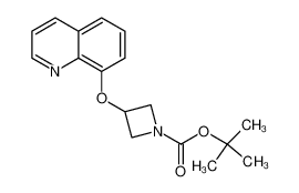 3-(Quinolin-8-yloxy)-azetidine-1-carboxylic acid tert-butyl ester