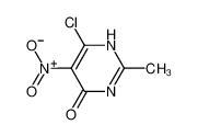 2-甲基-6-氯-5-硝基-4(1h)-嘧啶酮