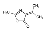 2-methyl-4-propan-2-ylidene-1,3-oxazol-5-one 4894-12-6