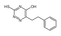 6-(2-phenylethyl)-3-sulfanylidene-2H-1,2,4-triazin-5-one 824983-27-9