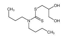2,3-dihydroxypropyl N,N-dibutylcarbamodithioate 831198-56-2
