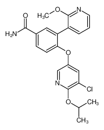 1355656-89-1 structure, C21H20ClN3O4