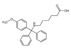 6-[[(4-methoxyphenyl)-diphenylmethyl]amino]hexanoic acid 135672-64-9