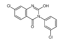 7-chloro-3-(3-chlorophenyl)-1H-quinazoline-2,4-dione 61680-22-6
