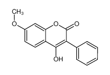 4-hydroxy-7-methoxy-3-phenylchromen-2-one 2555-24-0