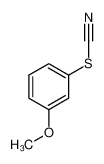 (3-methoxyphenyl) thiocyanate 14372-67-9