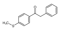 1-(4-methylsulfanylphenyl)-2-phenylethanone 73242-07-6