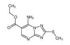7-氨基-2-甲基硫代噻唑嘧啶-6-羧酸乙酯