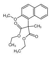 diethyl α-[1-(2-methoxynaphthyl)]-α-methylmalonate 118647-58-8
