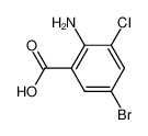 2-amino-5-bromo-3-chlorobenzoic acid 58026-21-4